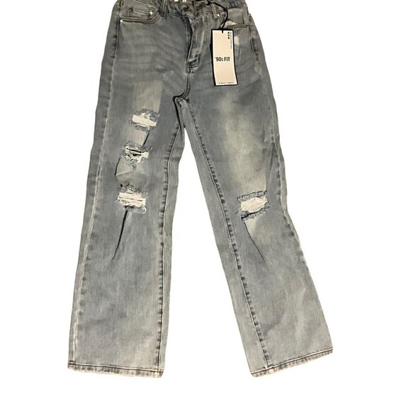 WOMEN’S Distressed 90s fit Jeans Size 5 - Picture 4 of 12